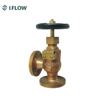 JIS Bronze Screw Down Angle Type Check Globe Valve F7352